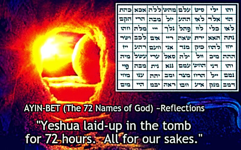 3 Yeshua 72 Names