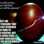 depend on the Creator