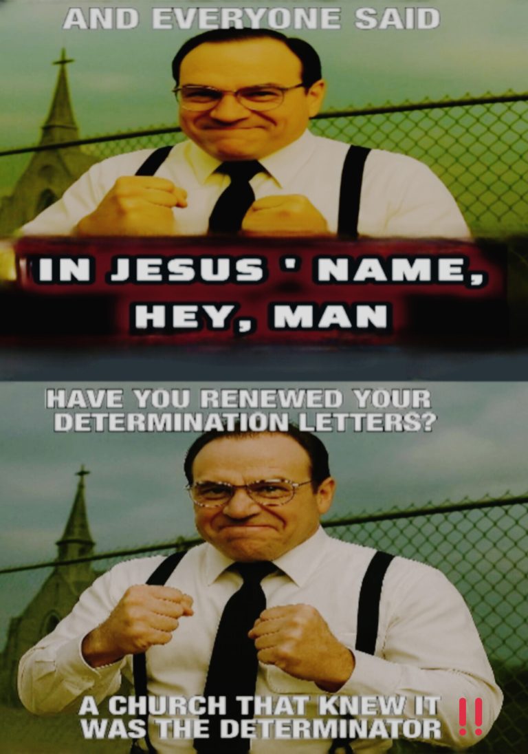 Jesus determination k